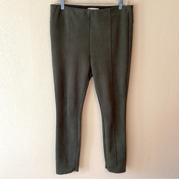 Anthropologie Faux Suede Leggings - Picture 3 of 11